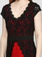 Сукня-футляр червона з візерунком | 6004749 | фото 3