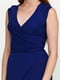 Платье-футляр синее | 6004753 | фото 3
