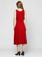 Платье А-силуэта красное | 6004840 | фото 2