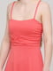 Платье А-силуэта терракотового цвета | 6004781 | фото 4