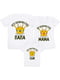 Набор футболок семейный «Их величество папа, мама, сын» | 5993262