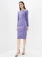 Сукня-футляр фіолетова | 6009805 | фото 2