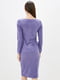 Сукня-футляр фіолетова | 6009805 | фото 3