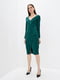 Платье-футляр зеленое | 6009820 | фото 2