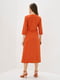 Сукня А-силуету помаранчева | 6009846 | фото 3