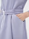 Сукня А-силуету бузкового кольору | 6009927 | фото 4