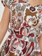 Сукня А-силуету різнокольрова в принт | 6010133 | фото 4