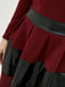 Сукня А-силуету бордова | 6010784 | фото 4