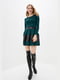 Сукня А-силуету зелена | 6010785 | фото 2