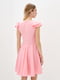 Платье А-силуэта розовое | 6010788 | фото 3