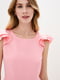 Платье А-силуэта розовое | 6010788 | фото 4