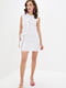 Платье-футляр белое | 6010801 | фото 2