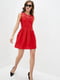 Платье коктейльное красное | 6010811 | фото 2