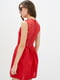 Платье коктейльное красное | 6010811 | фото 3