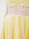 Сукня коктейльна жовта | 6010827 | фото 4
