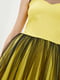 Сукня коктейльна жовта | 6010830 | фото 4