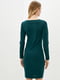 Платье-футляр зеленое | 6010833 | фото 3