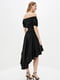 Сукня А-силуету чорна | 6010836 | фото 3