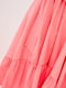 Платье А-силуэта кораллового цвета | 6010846 | фото 4