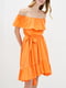 Сукня А-силуету помаранчева | 6010848