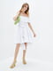 Платье А-силуэта белое | 6010850 | фото 2