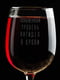 Келих для вина «Повышенный уровень антидел в крови» | 6013855 | фото 2