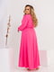 Платье А-силуэта розовое | 6019208 | фото 3