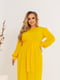 Сукня А-силуету жовта | 6019210 | фото 2