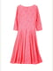 Платье розовое с цветочным принтом | 5928284 | фото 2
