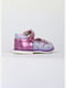 Туфли фиолетовые с цветочным принтом | 6019849 | фото 3