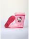 Чоботи гумові рожеві з принтом | 6020196 | фото 2