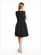 Платье А-силуэта черное | 6020921 | фото 2