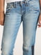 Бриджі сині джинсові | 6021030 | фото 3