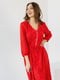 Сукня А-силуету червона у горох | 6023390 | фото 2