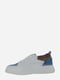 Кроссовки белые с контрастными вставками | 6024730 | фото 2