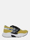 Кросівки жовті з контрастними вставками | 6025133 | фото 3