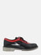 Туфли черно-красные | 6025202 | фото 3