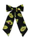 Краватка твілі чорна з принтом | 6027001 | фото 2