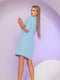 Платье-жакет голубое | 6027182 | фото 3