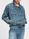 Куртка синя джинсова | 6028059