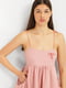 Платье А-силуэта розовое | 6030675 | фото 2