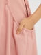 Платье А-силуэта розовое | 6030675 | фото 3