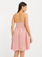 Платье А-силуэта розовое | 6030675 | фото 5