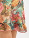 Сукня А-силуету в квітковий принт | 6030693 | фото 5