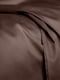 Комплект полуторної постільної білизни Satin Black Chocolate-S 160х220 см  | 6032426 | фото 6