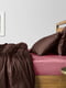 Комплект полуторної постільної білизни Satin Chocolate Pudra-S 160х220 см  | 6032482 | фото 2
