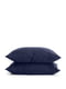 Комплект семейного постельного белья Satin Black Blue-P 2х160х220 см | 6032974 | фото 3