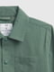 Куртка-рубашка зеленая | 6033110 | фото 3