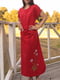 Сукня червона з малюнком | 5776891 | фото 7
