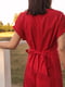 Платье красное с рисунком | 5776891 | фото 8
